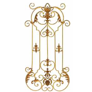 Кованая декоративная панель арт. 1270 разм. 80x160