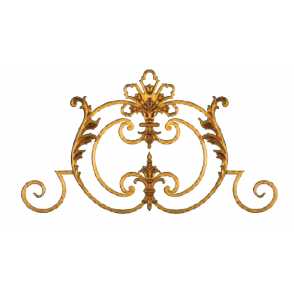 Кованые навершия на забор, ворота  арт. 1280 разм. 80x45