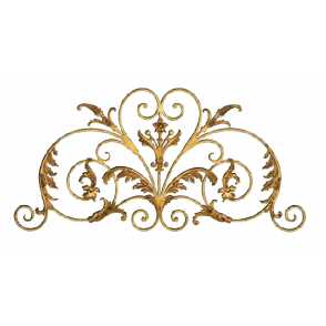 Кованые навершия на забор, ворота  арт. 1287 разм. 125x62,5