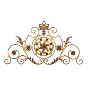 Кованые навершия на забор, ворота  арт. 1289 разм. 125x69