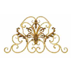 Кованые навершия на забор, ворота  арт. 1316 разм. 92x53