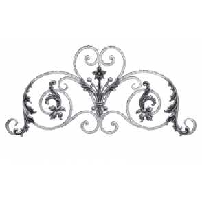 Кованые навершия на забор, ворота  арт. 1322 разм. 87x40