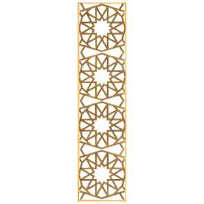 Кованая декоративная панель арт. 1402 разм. 70x160