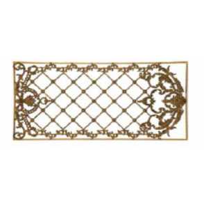 Кованая декоративная панель арт. 1412, разм. 80х160 см