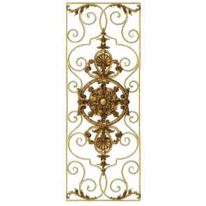Кованая декоративная панель арт. 1432 разм. 60x160