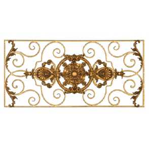 Кованая декоративная панель арт. 1437 разм. 125x60