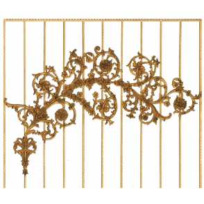 Кованая декоративная панель арт. 1460 разм. 125x160