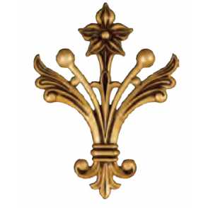 Кованый цветок арт. 146 разм. 24x17,6