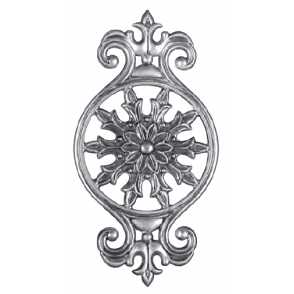 Кованый декоративный узор двусторонний арт. 147 разм. 15x30