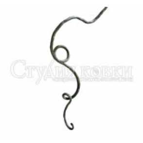 Кованый виноградный побег арт. SK15.06 разм. 300x160