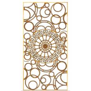 Кованая декоративная панель арт. 1540 разм. 80x160