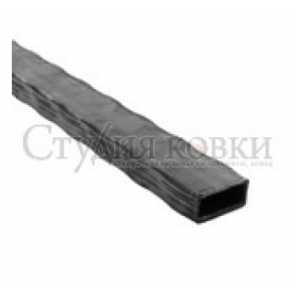 Кованый декоративный трубопрофиль, труба арт. SK16.4020 разм. 20x40x3000