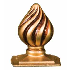 Кованое навершие арт. 166 разм. 7x9