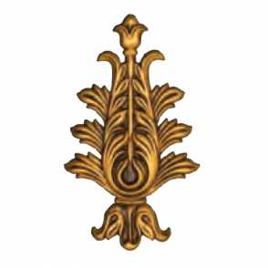Кованый цветок арт. 1705 разм. 25,5x15