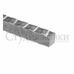 Стальной кованый квадрат арт. SK17.12.04 разм. 3000 12кв.