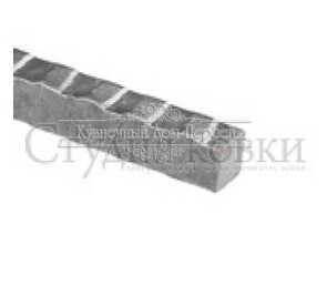 Стальной кованый квадрат арт. SK17.12.04 разм. 3000 12кв.