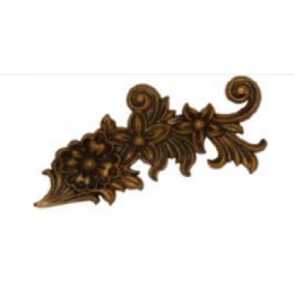 Кованая литая накладка литье арт. 1757, разм. 29*13,5 см