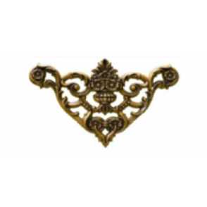 Кованая литая накладка литье арт. 1760, разм. 20*13,5 см