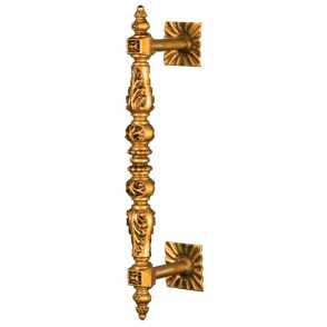 Кованая дверная ручка арт. 178 разм. 36x5x9