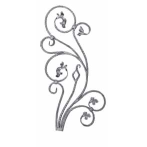 Кованая розетка арт. 181 разм. 100x47