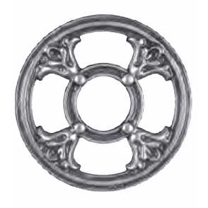 Кованый декоративный узор двусторонний арт. 183 разм. 12