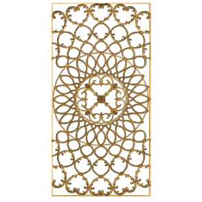 Кованая декоративная панель арт. 1920 разм. 80x160