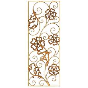 Кованая декоративная панель арт. 1985 разм. 60x160