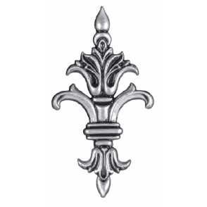 Кованый декоративный узор односторонний арт. 198 разм. 19x10