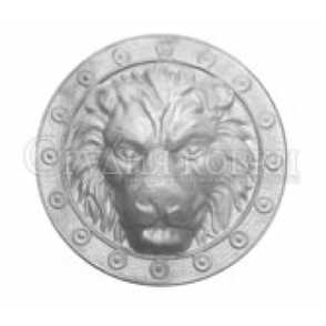 Стальная голова льва (средняя) арт. SK20.01 разм. 260