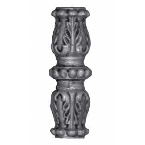 Кованая вставка в балясину 14х14 арт. 200 разм. 12,5x4