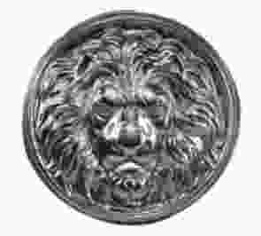 Стальная голова льва арт. SK20.10.1 разм. 150