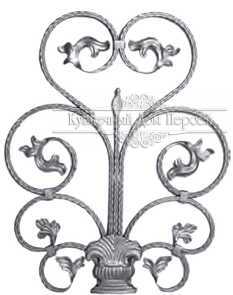 Кованая розетка арт. 201 разм. 75x60