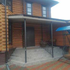 Кованые перила для лестниц на крыльцо 43