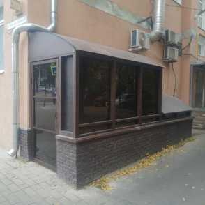 Кованый навес 6