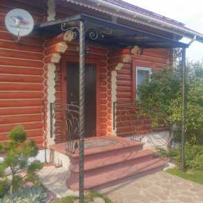 Кованые перила для лестниц на крыльцо 42