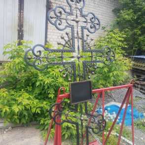 Кованый крест 13