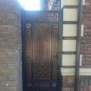 Кованая калитка 46