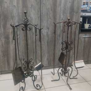 Кованый каминный набор 24