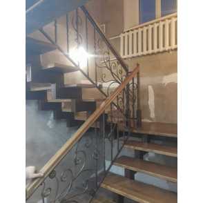 Кованые перила для лестниц 46