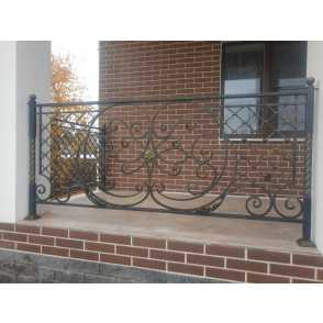 Кованые перила для лестниц на крыльцо 58
