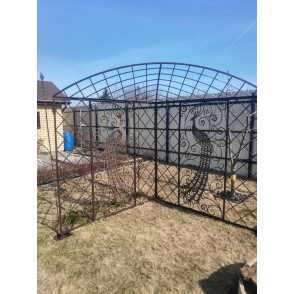 Кованая беседка 4