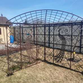 Кованая беседка 4