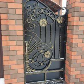 Кованая калитка 41