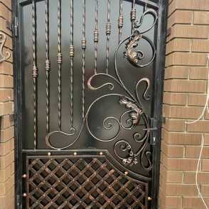 Кованая калитка 40