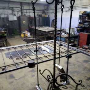 Кованый каминный набор 23