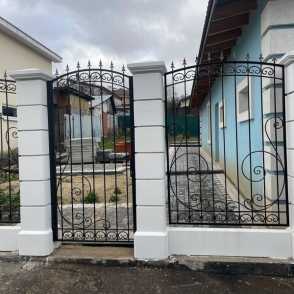 Кованая калитка 45