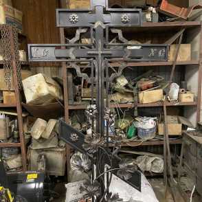 Кованый крест 14