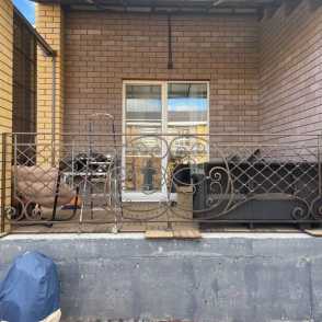 Кованое ограждение балкона 18