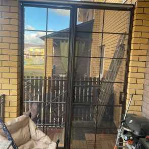 Кованая дверь с элементами ковки 6