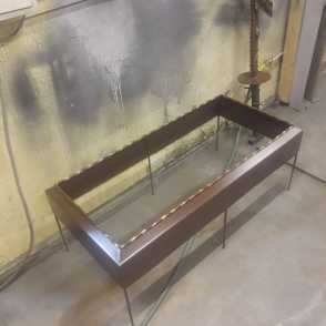 Кованый цветник